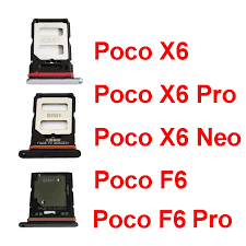 خشاب سیم پوکو ایکس6 پرو sim holder poco x6 pro f6 pro
