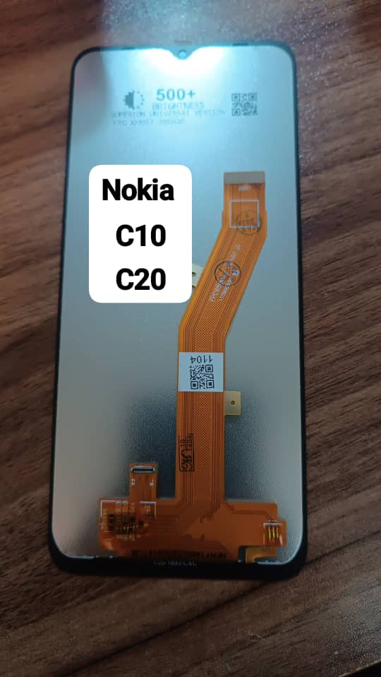 LCD/TOUCH NOKIA c10 c20TA-1342 BLACK  ORG