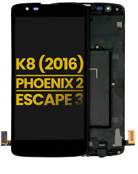 lcd lg k8 2016 k350 with frame black