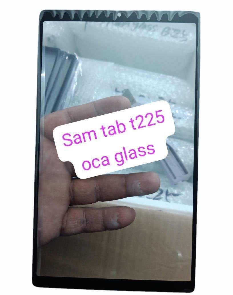 گلس تبلت با چسب samsung t225 glass oca