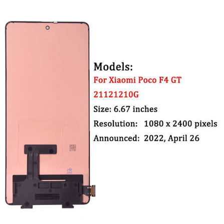 تاچ و ال سی دی شییاومی xiaomi poco f4 gt / k50 gaming