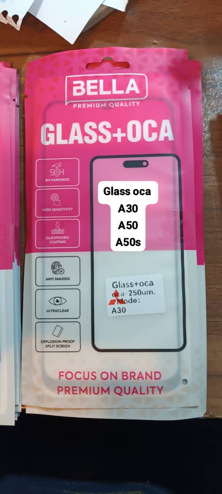 glass oca a30 a50 a50s