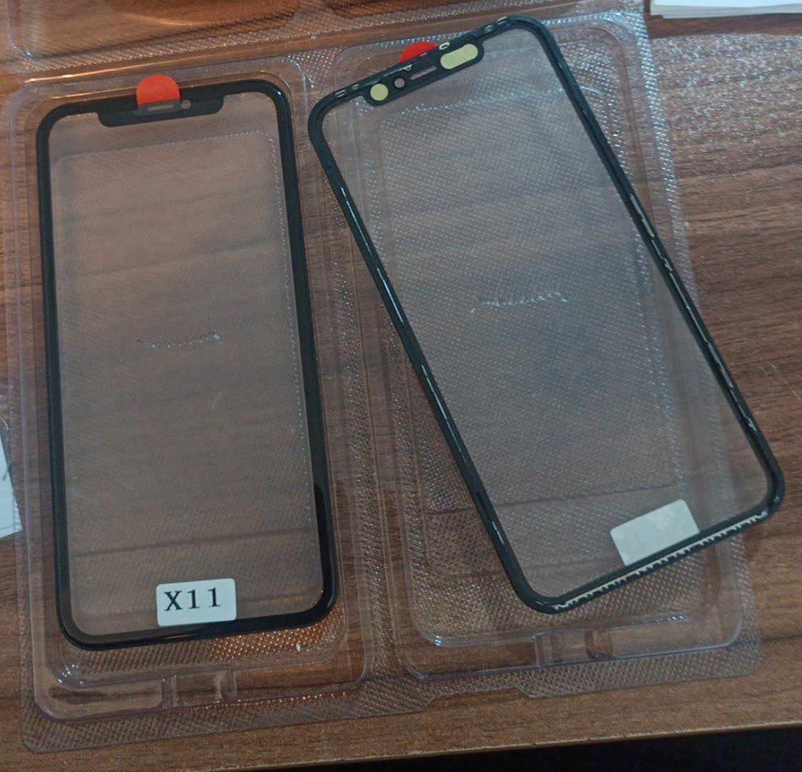 گلس فنی ایفون یازده glass iphone 11 دارای فریم