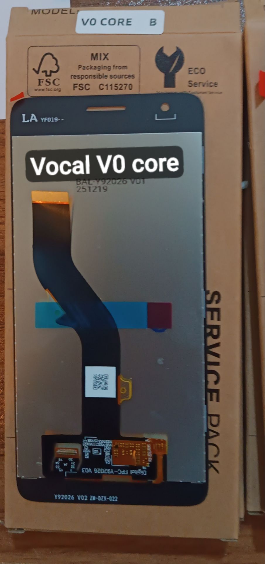 lcd vocal v0 core