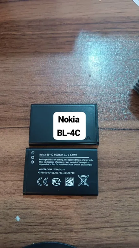 باتری موبایل مدل BL-4C ظرفیت 890 میلی آمپر