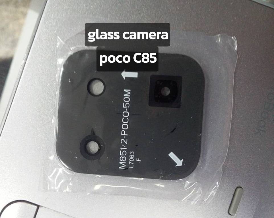شیشه دوربین poco c85
