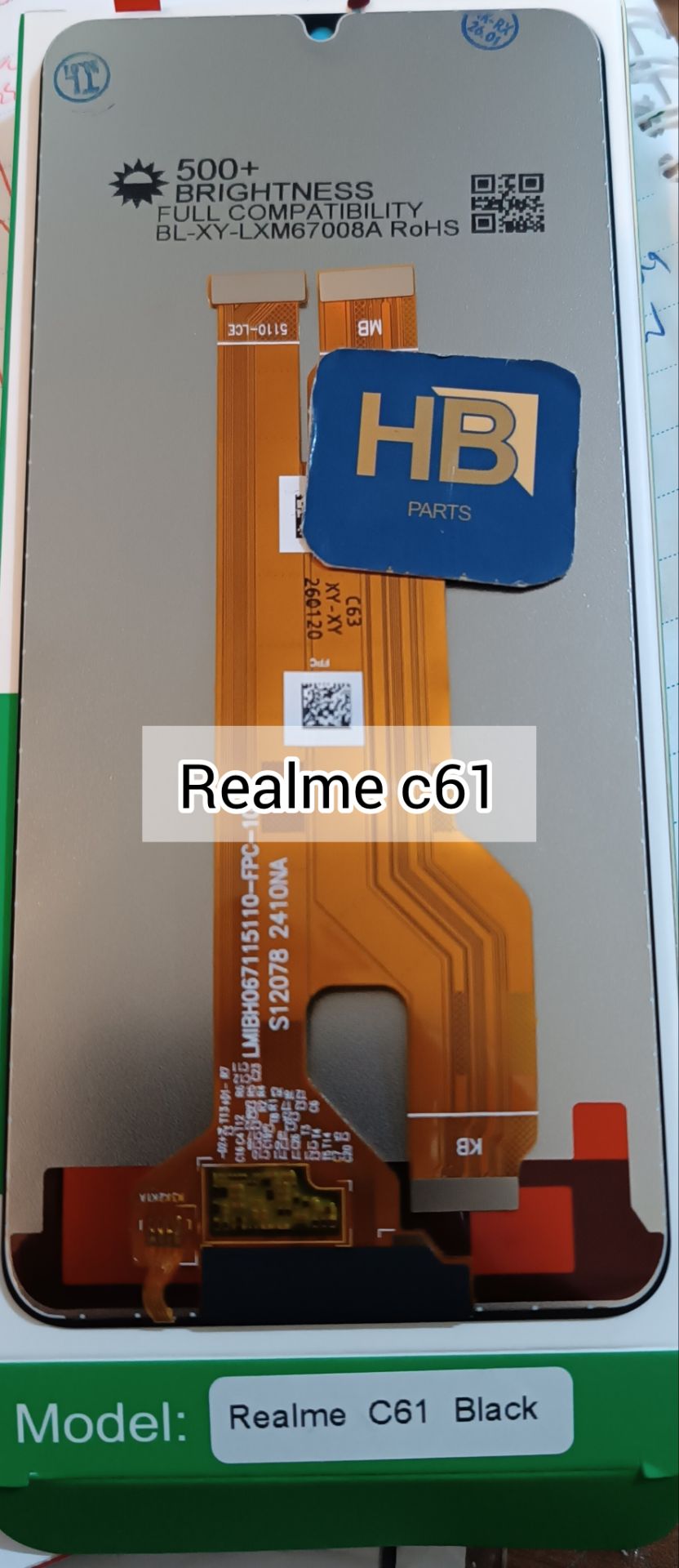 LCD REALME C61 NOTE60 NOTE60X