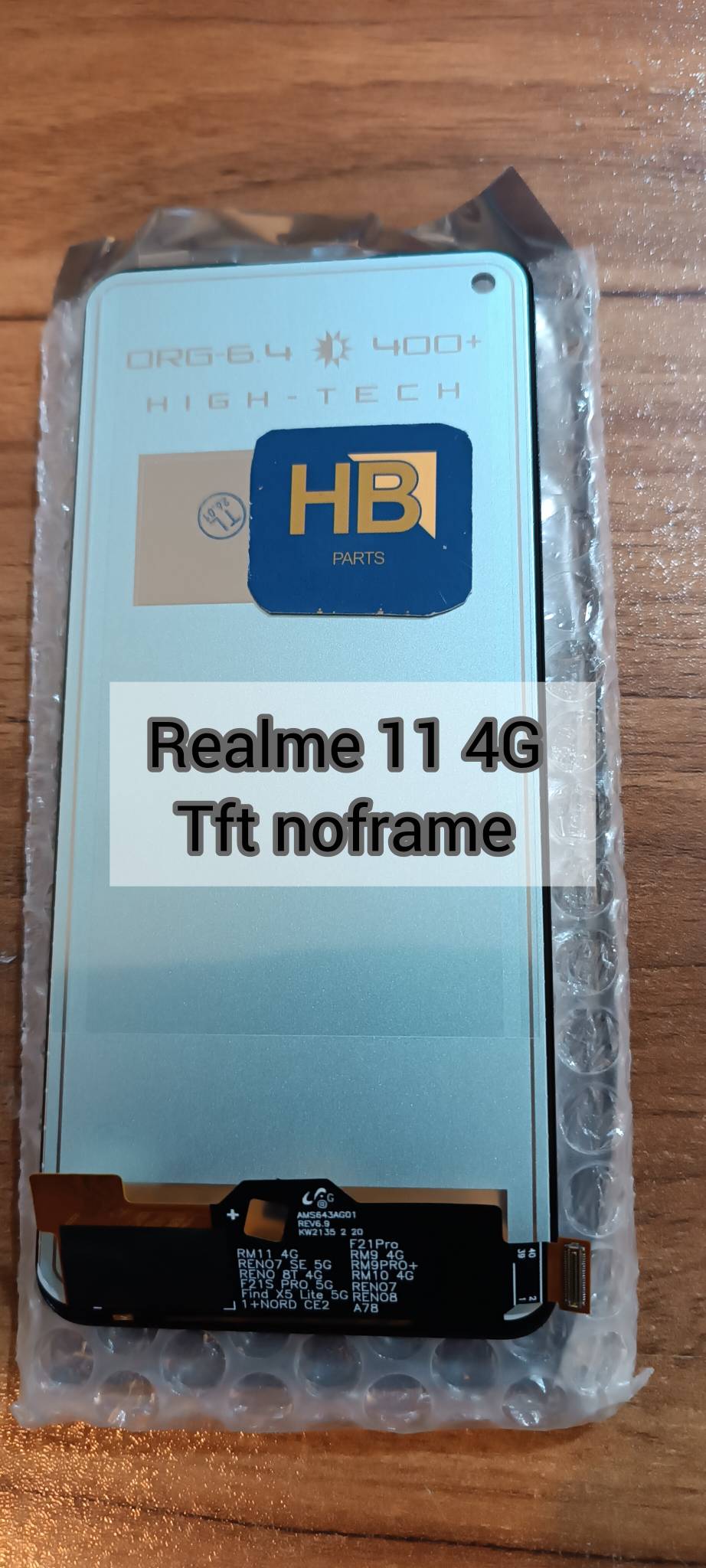 تاچ و ال سی دی ریلمی 11 4G tft + org LCD