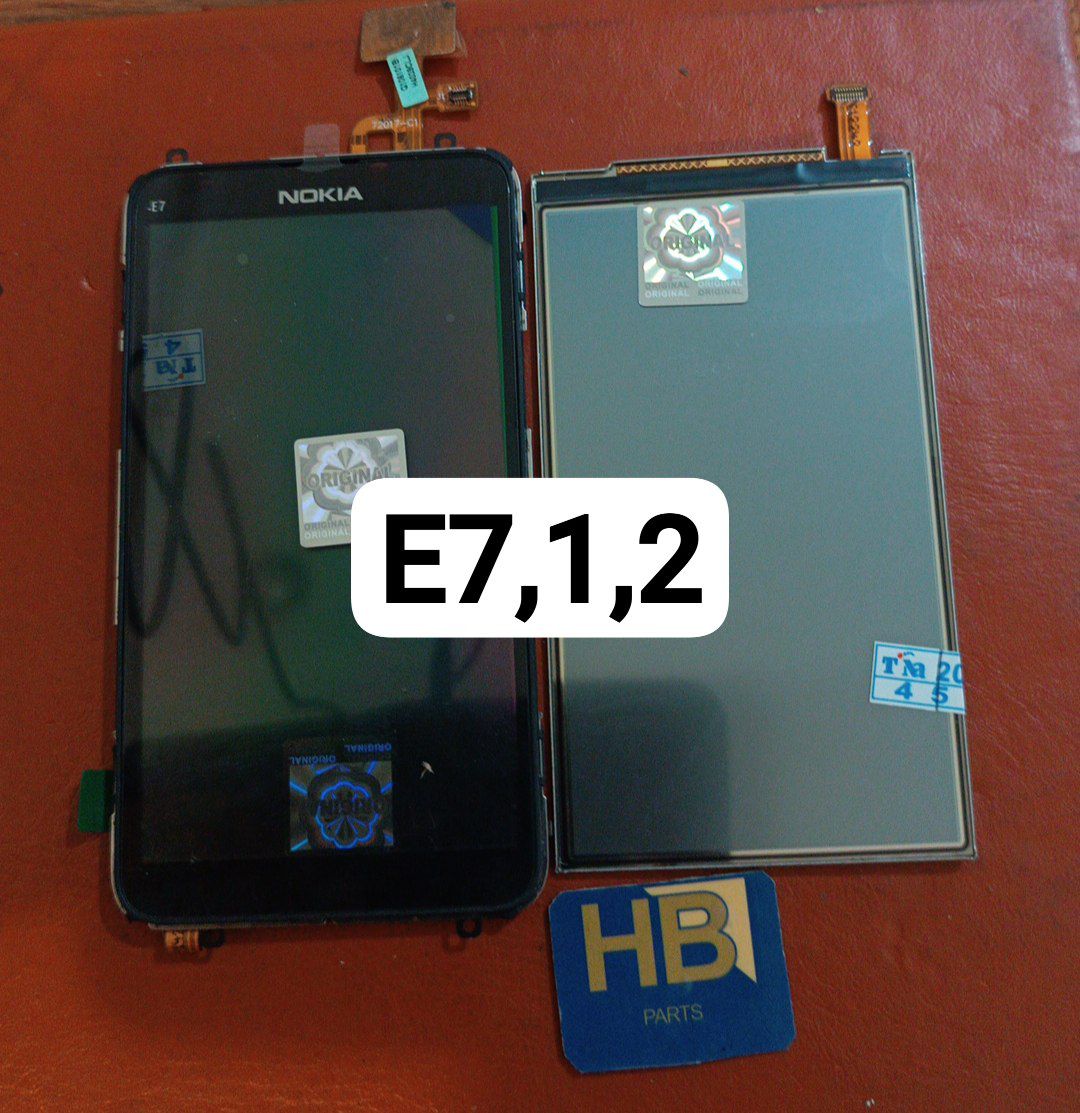 lcd nokia E7 (lcd+touch with frame)